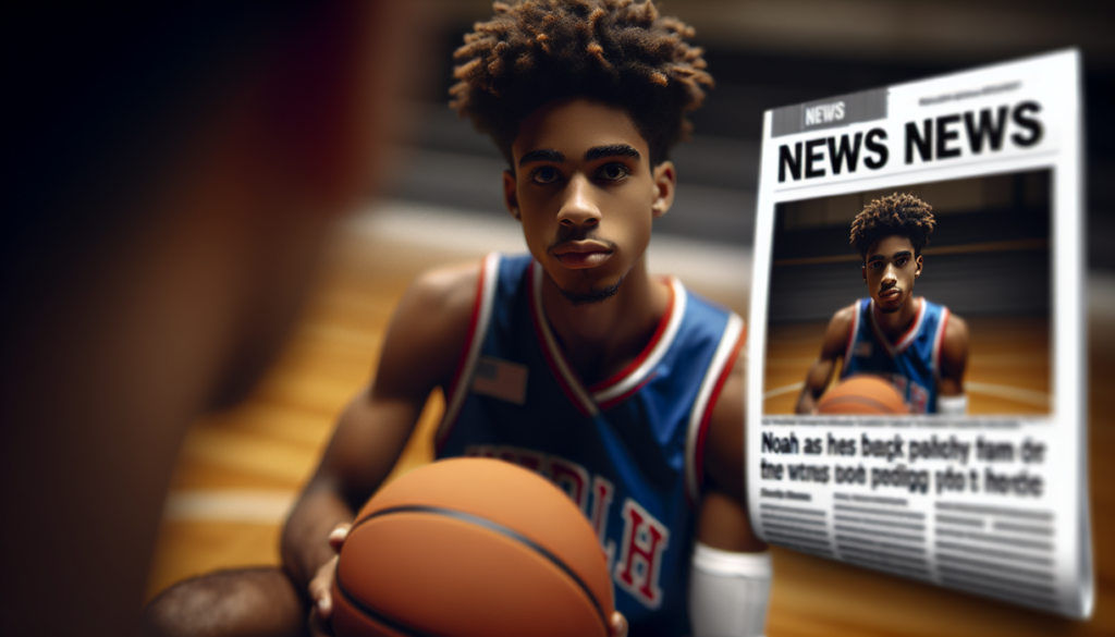 "Noah siap bertanding dalam drama basket, jadi sorotan United States News."