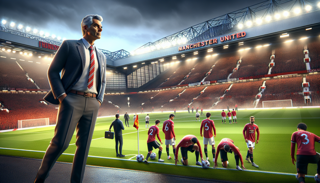 alt_text: Laga Manchester United vs Fulham saat era Carrick, fokus pada strategi dan ketenangan tim.