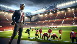 alt_text: Laga Manchester United vs Fulham saat era Carrick, fokus pada strategi dan ketenangan tim.