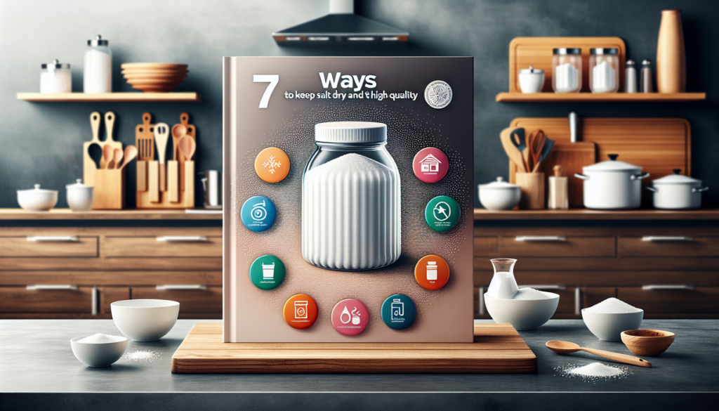 alt_text: Tips menjaga garam tetap kering dengan cara mudah di dapur.