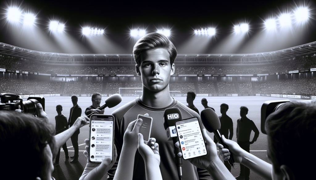 "alt_text": "Dean Huijsen hadapi rasisme di lapangan, pelajaran pahit dari dunia sepak bola."