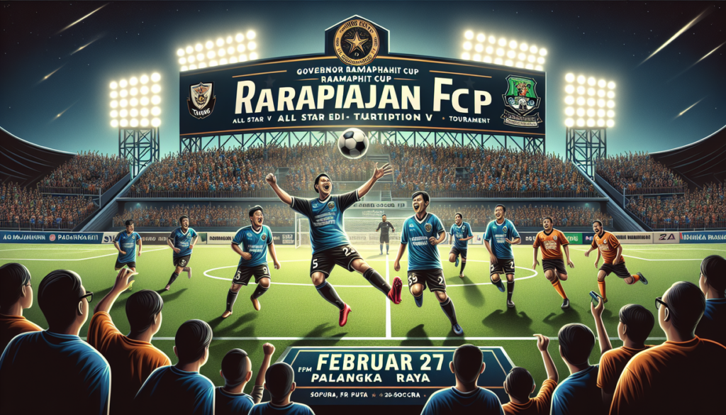 alt_text: "Tarung FC juara Gubernur Ramadhan Cup 2026 setelah kemenangan dramatis."