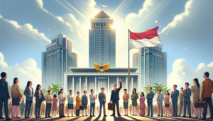 alt_text: "Kejaksaan Agung raih peringkat tertinggi dalam survei kepercayaan publik nasional."