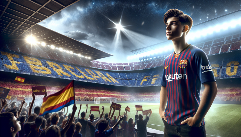 alt_text: Lamine Yamal berkomitmen memperkuat Barcelona sepanjang karier sepakbolanya.