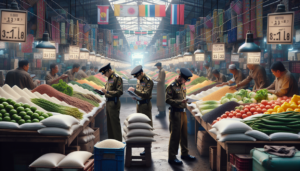 "alt_text": "Pasar Sentral Parigi tertib usai sidak Satgas Pangan, pedagang dan pembeli antusias."