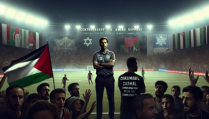 alt_text: Pep Guardiola mendukung Palestina, membahas harga moral dari suara kebebasan.