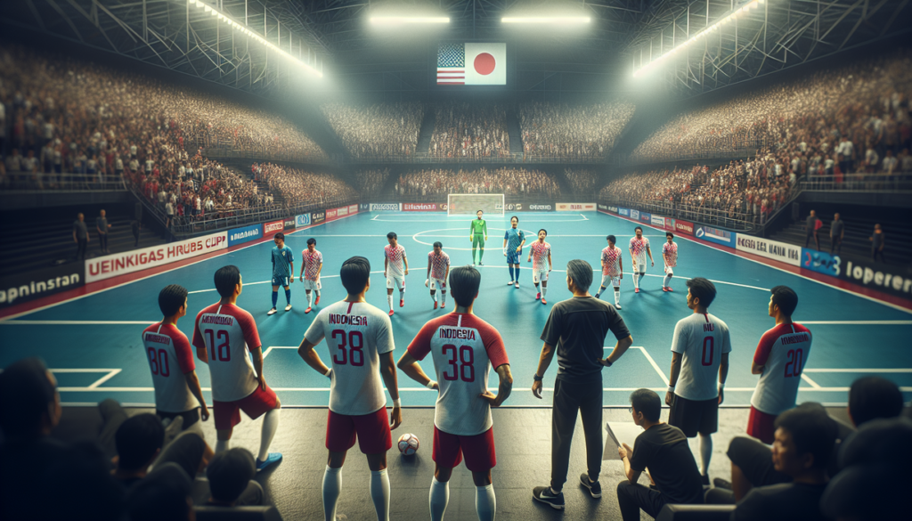 alt_text: Timnas Futsal Indonesia bersiap berlaga di kejuaraan Asia, target lolos ke final.