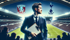 alt_text: Michael Carrick dengan seragam Tottenham, simbol arah baru sepak bola London.