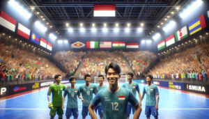 alt_text: Atmosfer meriah di arena Indonesia, pujian dari Vietnam.