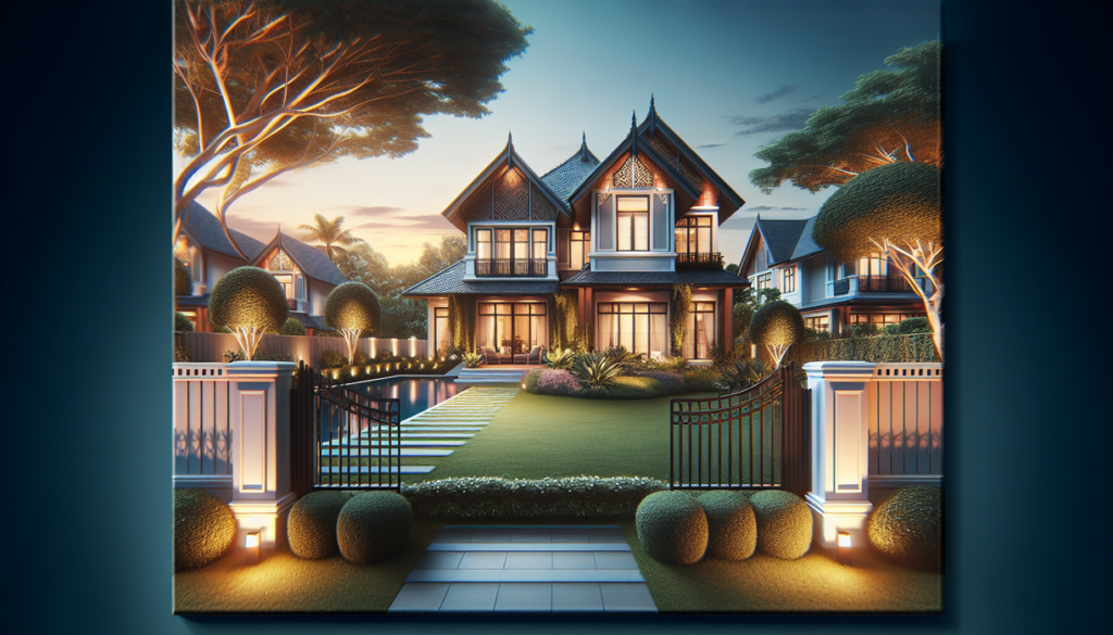 alt_text: Lima pilihan warna cat pagar terbaru untuk memberikan kesan mewah dan elegan.