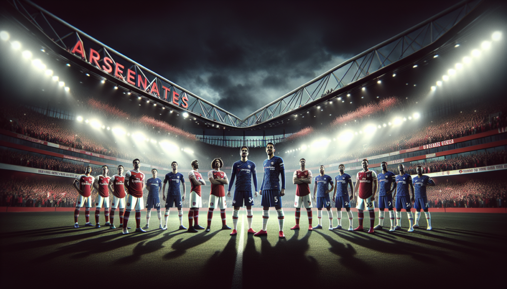 alt_text: Pertandingan seru Arsenal vs Chelsea, kedua tim bersaing memperebutkan supremasi London.