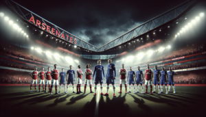 alt_text: Pertandingan seru Arsenal vs Chelsea, kedua tim bersaing memperebutkan supremasi London.