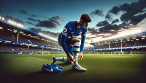 alt_text: Pemain Chelsea berlatih intensif jelang pertandingan penting melawan Everton untuk memutus kekalahan.