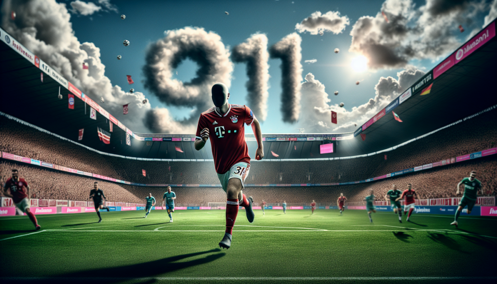 alt_text: Harry Kane berusaha memecahkan rekor 41 gol milik Robert Lewandowski.