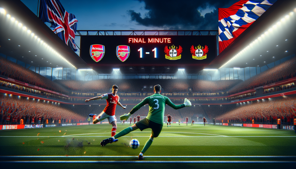 alt_text: Havertz mencetak penalti, pertandingan berakhir imbang 1-1 secara dramatis.