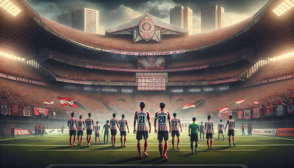 alt_text: Pemain Persija siap berlaga demi ambisi meraih gelar juara Super League 2025.