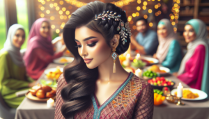 alt_text: "Produk Grace and Glow Dry Shampoo cocok untuk rambut segar saat perayaan Lebaran."