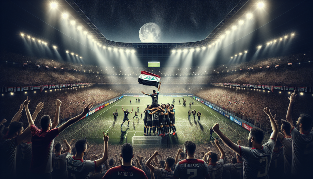 alt_text: Irak lolos ke Piala Dunia 2026, akhiri penantian 40 tahun untuk kembali ke turnamen bergengsi.