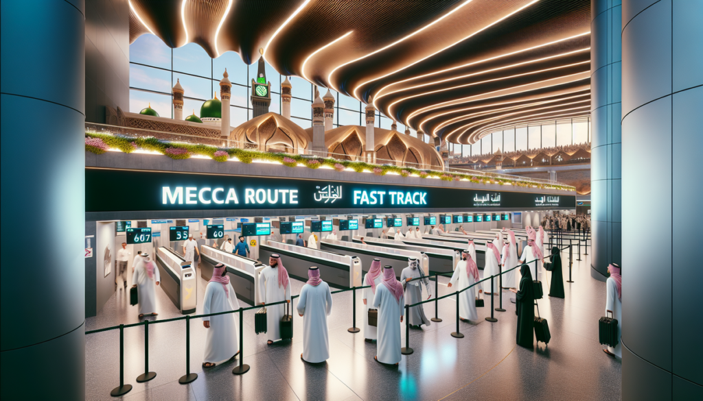 alt_text: Layanan Jalur Cepat Mekah Route tersedia di Makassar untuk memudahkan perjalanan haji.