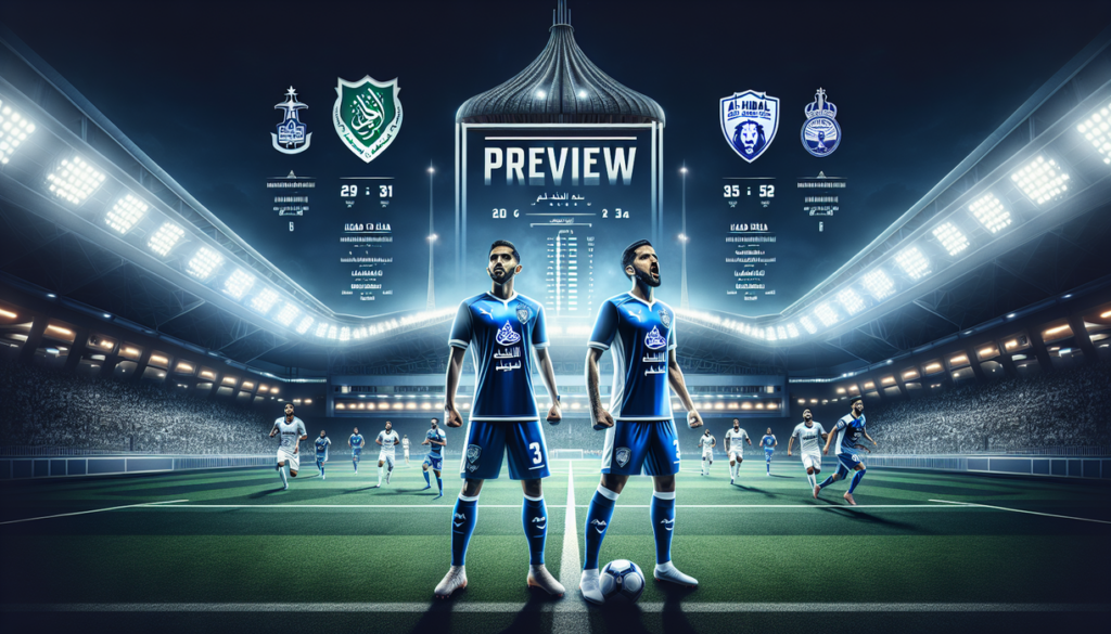 alt_text: Pertandingan krusial Al Hilal vs Damac FC untuk menentukan gelar juara.