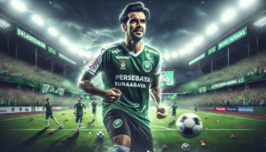 alt_text: Pertandingan Persebaya vs Persita, Bruno bersinar di BRI Super League.