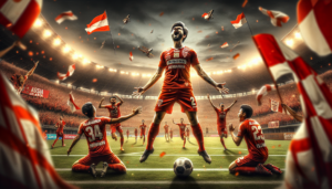 alt_text: Persija menang melawan Persebaya, momen kemenangan diabadikan oleh fotodetikcom.