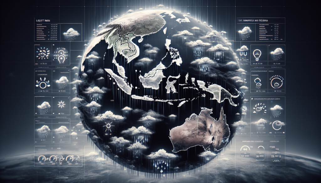 alt_text: "Prakiraan cuaca Jateng 4 April: potensi hujan lebat, waspada di beberapa wilayah."