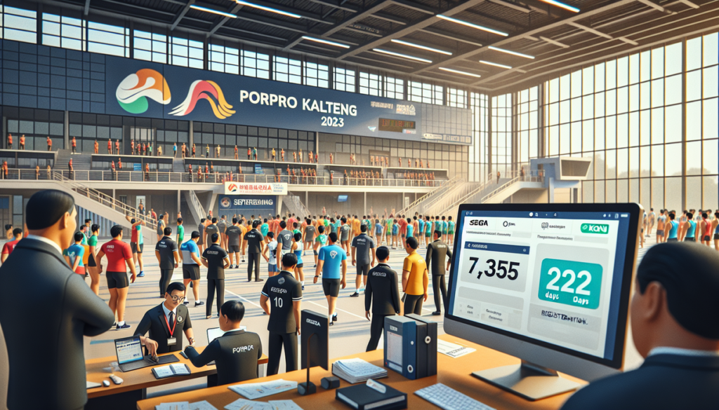 alt_text: Logo SEGA Porprov Kalteng, menonjolkan semangat olahraga dan budaya daerah.