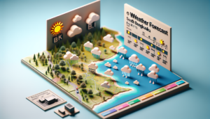 alt_text: Peringatan cuaca: Hujan petir di Bengkulu Selatan, tetap waspada saat bepergian.