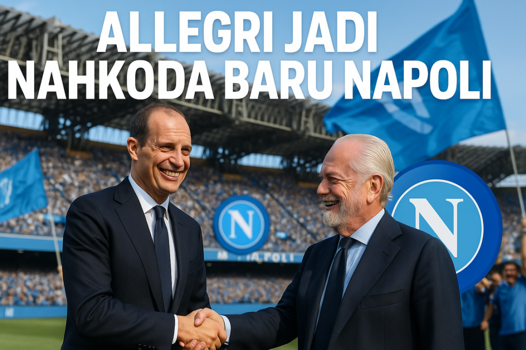 alt_text: Allegri bergabung dengan Napoli, mengadopsi strategi seperti permainan poker online.