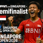 Alwi Farhan & Panggung Besar Singapore Open 2026