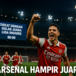 Arsenal Juara Jika Man City Tergelincir vs Bournemouth