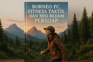 alt_text: "Borneo FC fokus pada latihan taktis untuk menghadapi Persijap dalam laga mendatang."
