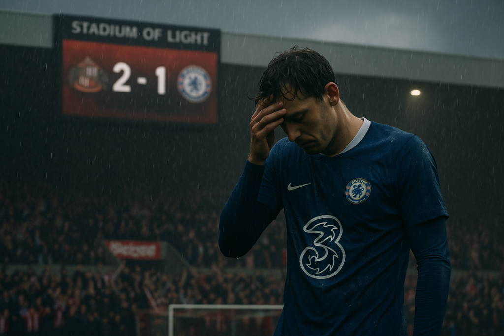 alt_text: Chelsea bermain tanpa arah, dominasi Eropa tak tampak di lapangan.