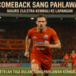 Comeback Mauro Zijlstra, Travel Emosi di Persija