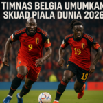 Daftar 26 Pemain Belgia: Konten Tajam Menuju Piala Dunia 2026
