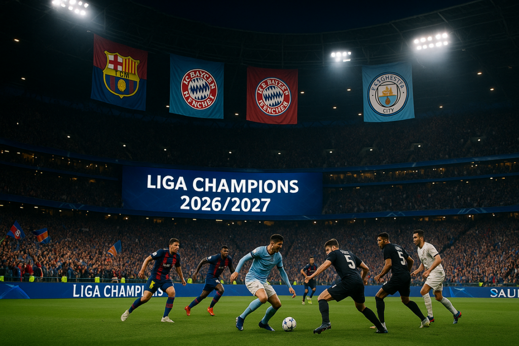 alt_text: "Liga Champions Eropa 2026: Momen puncak era baru dengan tim-tim kompetitif mendominasi."