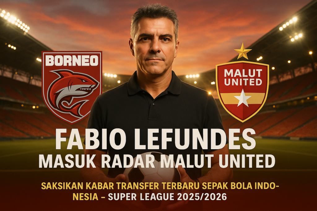 alt_text: Fabio Lefundes bersama Malut United, simbol ambisi baru dalam dunia sepak bola.