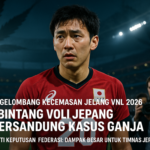 Konten Geger VNL 2026: Kasus Ganja Shunichiro Sato