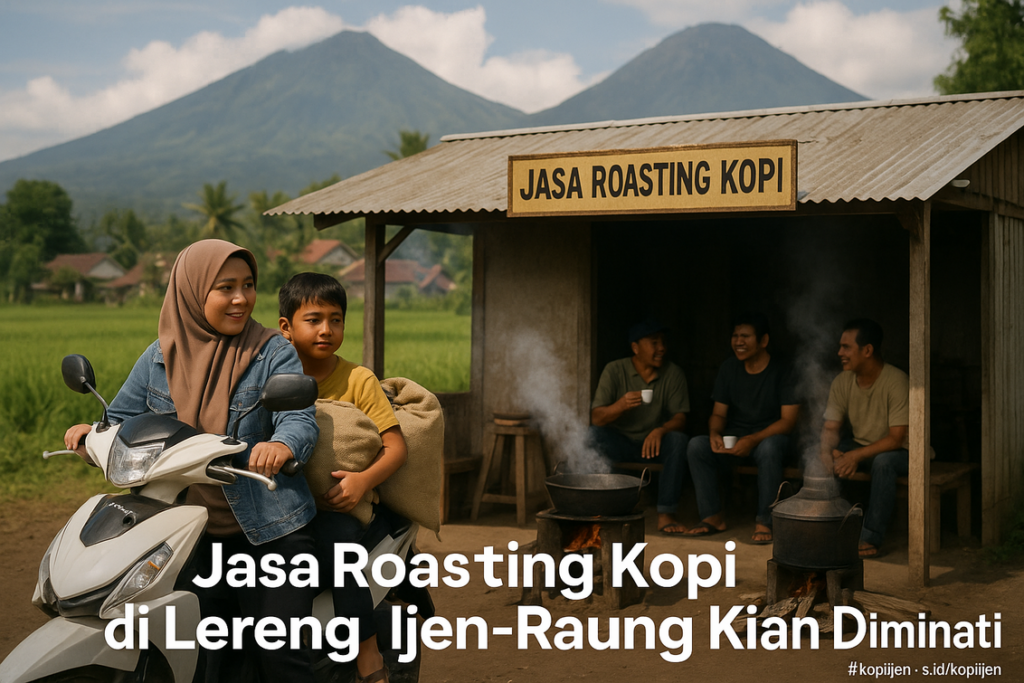 alt_text: Kopi Ijen terkenal dengan kenikmatan dan aroma khas dari lereng Ijen-Raung yang mendunia.