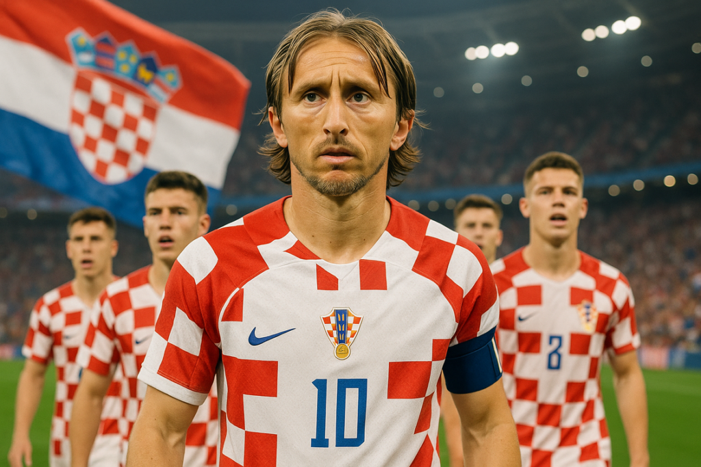 alt_text: Luka Modric memimpin Kroasia di ajang besar terakhir tahun 2026.