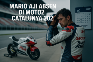 alt_text: Veda Ega promosi ke Moto2 menggantikan Mario Aji, bermula dari kerja di toko kelontong.