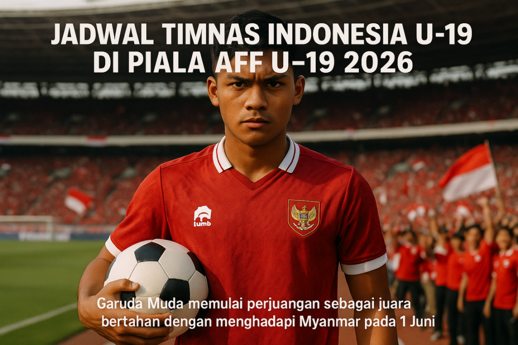 alt_text: Garuda Muda hadapi Myanmar di Piala AFF U-19 2026.