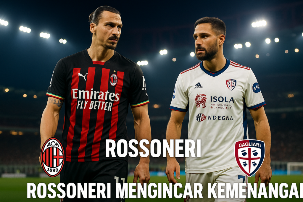 alt_text: Prediksi laga AC Milan vs Cagliari, ujian akhir bagi Rossoneri untuk meraih kemenangan penting.