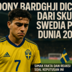 Roony Bardghji Dicoret: Konten Drama Timnas Swedia