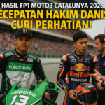 Tokopedia, Veda Ega, dan Kejutan FP1 Moto3 Catalunya