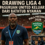 Drawing Liga 4: Pasuruan United Keluar dari Bathtub Nyaman