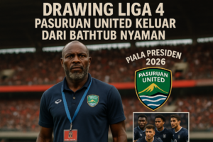 alt_text: Pasuruan United melangkah dari bathtub, menuju tantangan Liga 4.