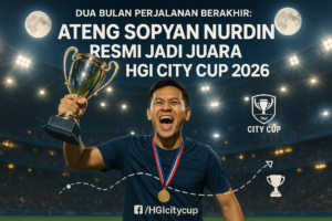 alt_text: Ateng Sopyan Nurdin meraih kemenangan di HGI City Cup 2026 dengan prestasi gemilang.