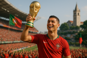 alt_text: Cristiano Ronaldo bertekad membawa Portugal meraih kejayaan di Piala Dunia 2026.